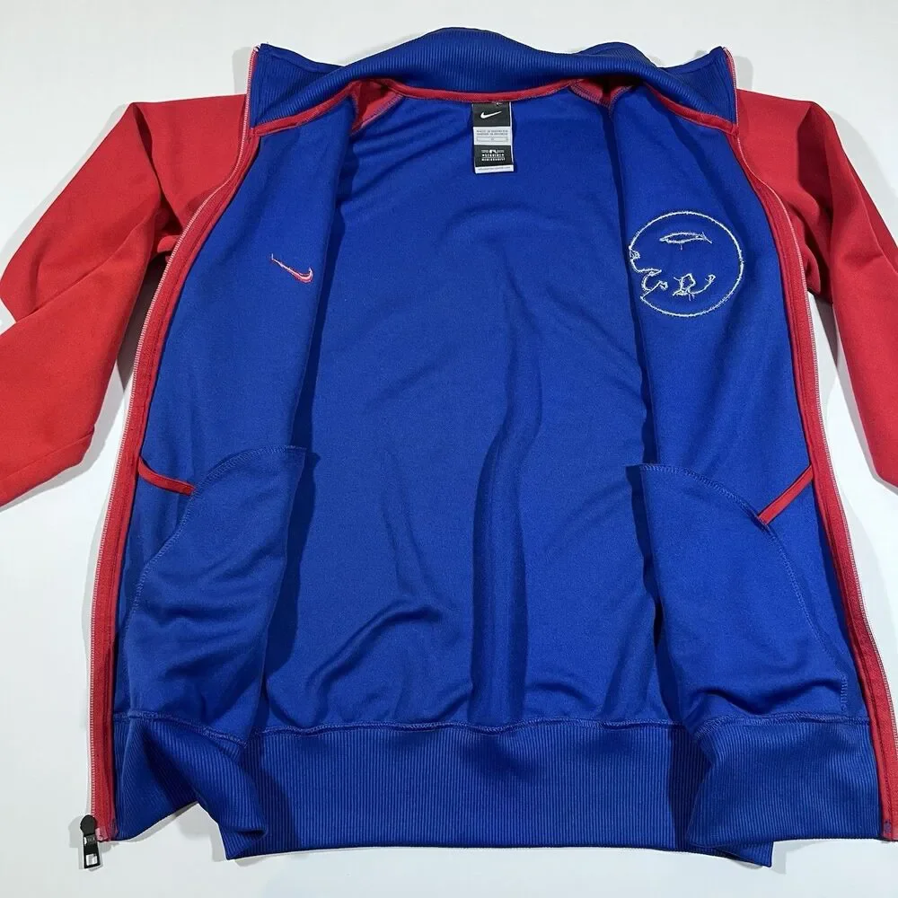 Nike Chicago Cubs Track Jacket MLB Genuine Merchandise Full Zip Youth Large - Picture 8 of 12